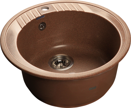 Кухонная мойка GranFest Rorndo 520, R-520 терракот